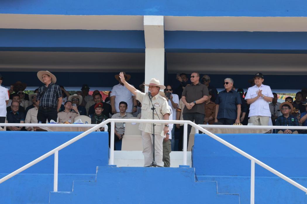 Menunggu Prabowo Hadir Nonton Pacuan Kuda, Masyarakat Minang: Bapak Presiden