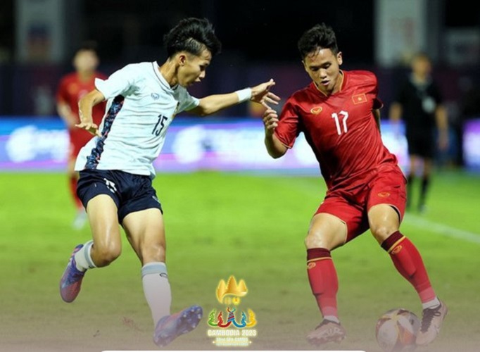 Hasil Sepak Bola SEA Games 2023: Ada Gol Injury Time, Vietnam Bekuk Laos 2-0