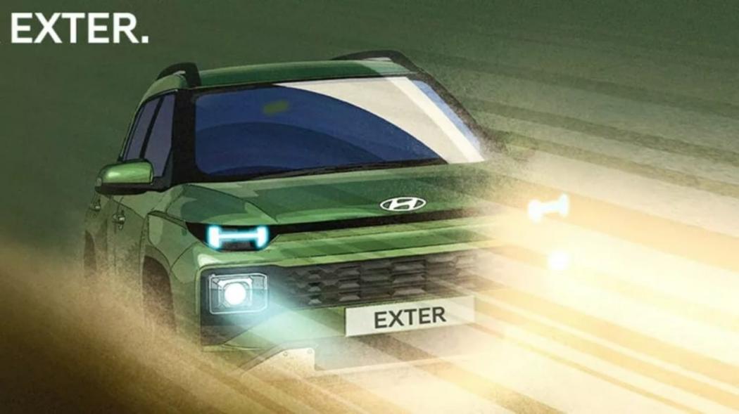 Hyundai Sebar Teaser Mobil Baru, SUV Kompak Exter Pesaing WR-V dan Alvez