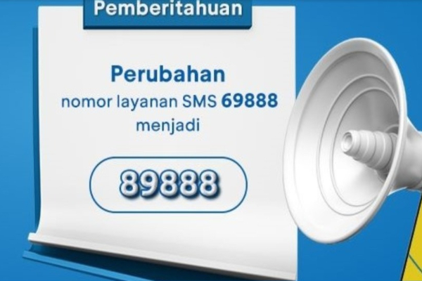 Dear Nasabah, Layanan Nomor SMS BCA Ganti Jadi 89888 Mulai Hari Ini