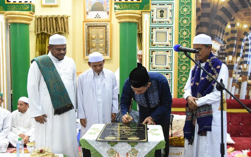 Haul ke-217 Datu Kelampayan, Bupati Barito Utara Resmikan Majelis Raudhatul Muhibbin