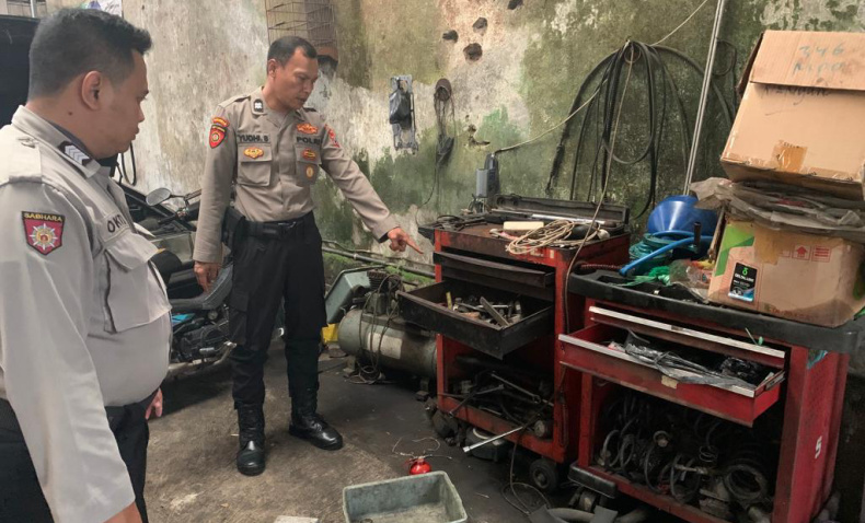 Bengkel Mobil di Malang Dibobol Maling saat Ditinggal Berlebaran, Sparepart Rp35 Juta Raib