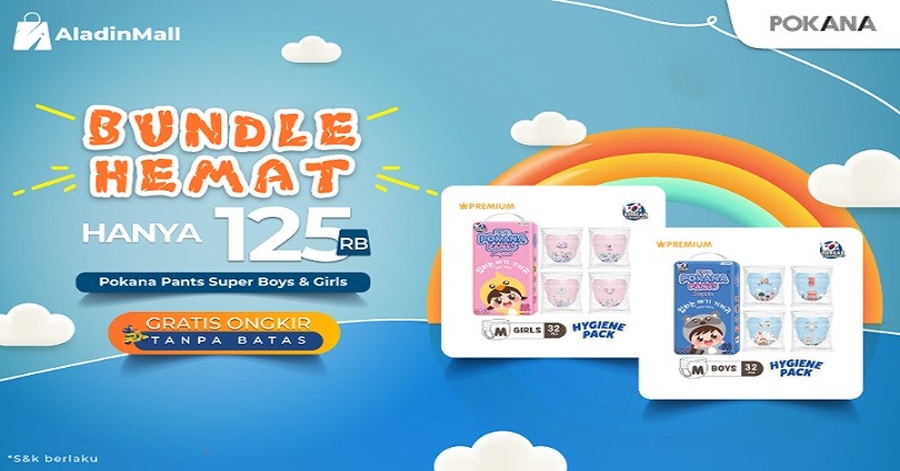 Beli Pokana Pants Bundle di AladinMall Lebih Hemat Hanya Rp125.000 + Gratis Ongkir Tanpa Batas!