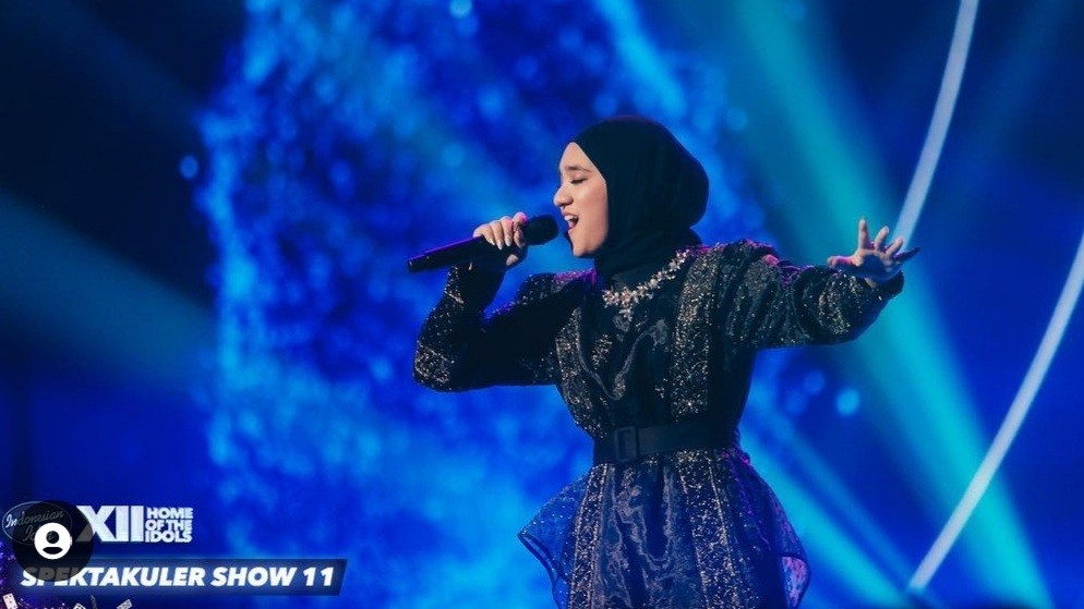 Tampil Memukau di Panggung Indonesian Idol, Nabila Dapat Kejutan Bertemu Tiara Andini