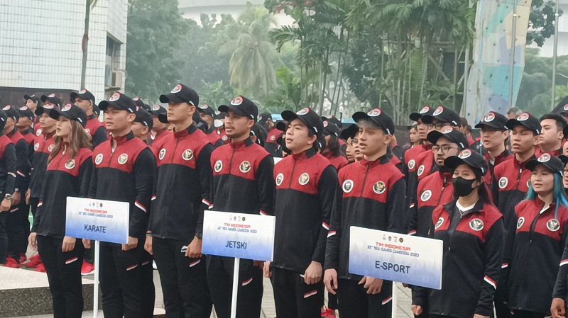 Menpora Kukuhkan Kontingen Indonesia untuk SEA Games 2023, Ditargetkan 60 Emas