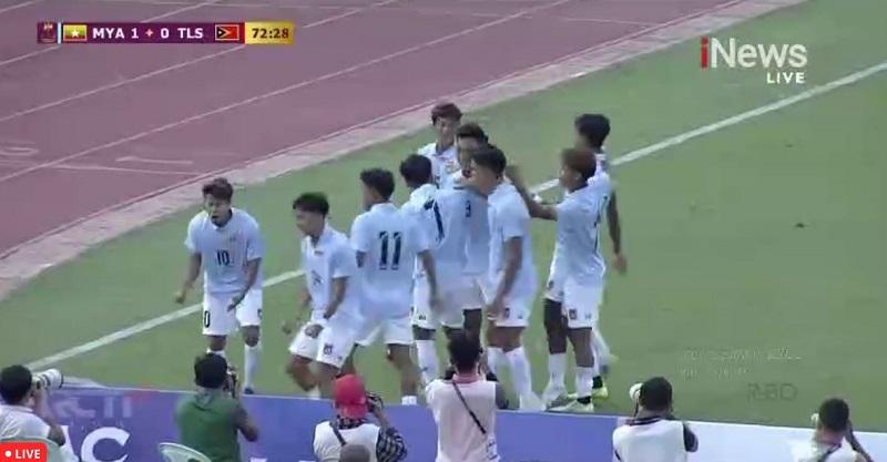 Hasil SEA Games 2023: Thet Hein Soe Jadi Pembeda, Myanmar Libas Timor Leste