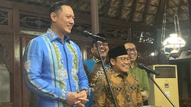  Canda Cak Imin ke AHY: Kalau Menang Jangan Lupa Saya Mas