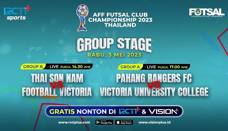 Link Live Streaming AFF Futsal Club 2023 Hari Ini: Ada Calon Lawan Black Steel di Semifinal