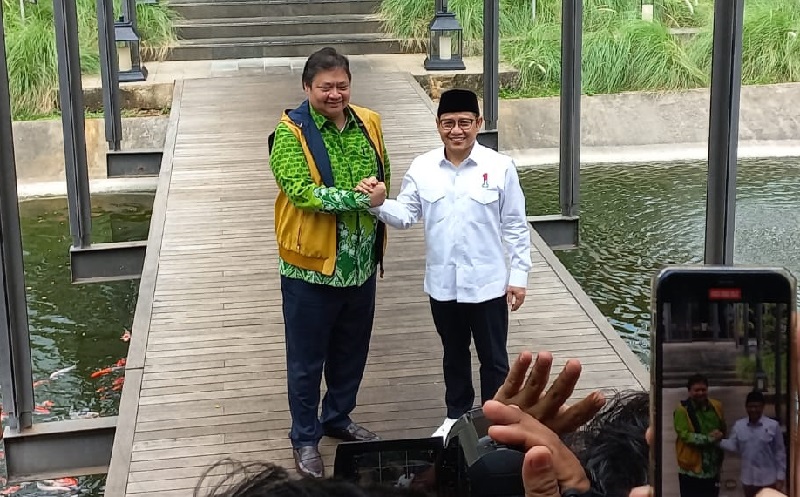 Airlangga Sebut Golkar dan PKB Akan Komunikasi dengan Partai Lain, Ajak Masuk Koalisi Besar