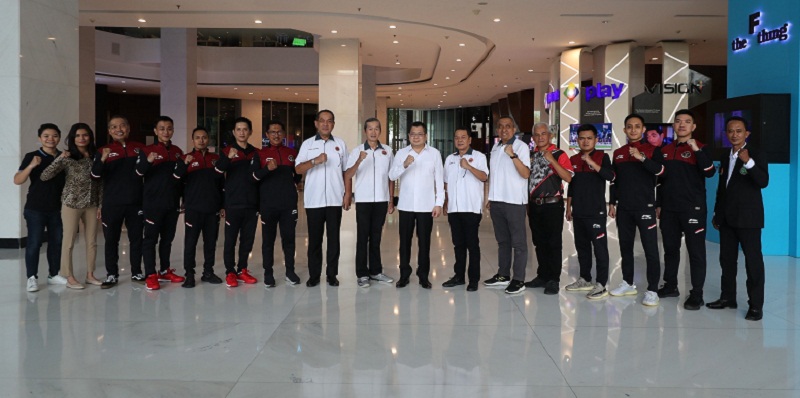 Ketum PB POBSI Hary Tanoe Resmi Lepas Pebiliar Indonesia ke SEA Games 2023