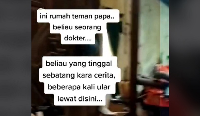 Viral Dokter Karawang Tinggal Sebatang Kara di Rumah Megah Penuh Sampah, Kerap Dilalui Ular