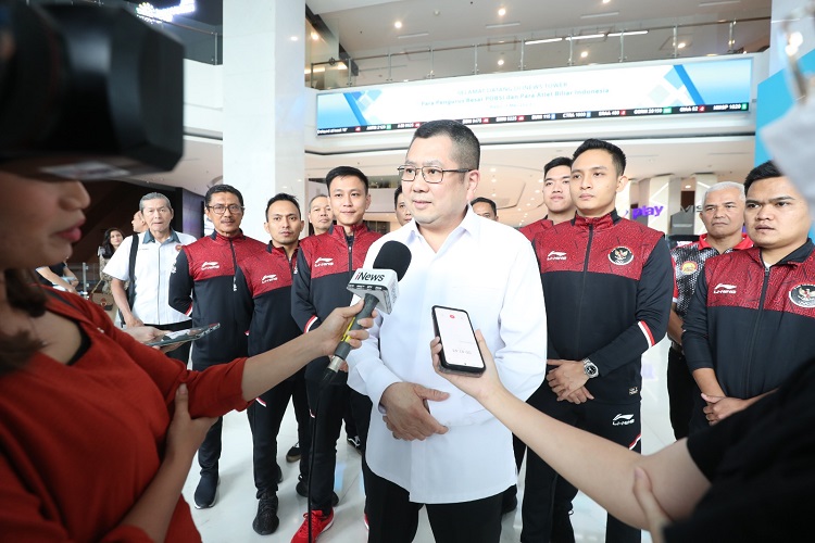 Lepas Atlet Biliar ke SEA Games 2023, Hary Tanoe: Harumkan Nama Bangsa
