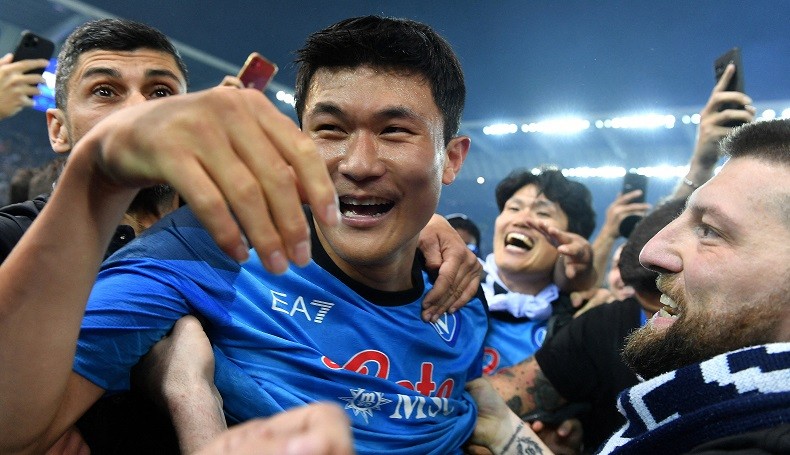 Kim Min-jae Jadi Pemain Asia Kedua Rebut Titel Liga Italia usai Antar Napoli Juara