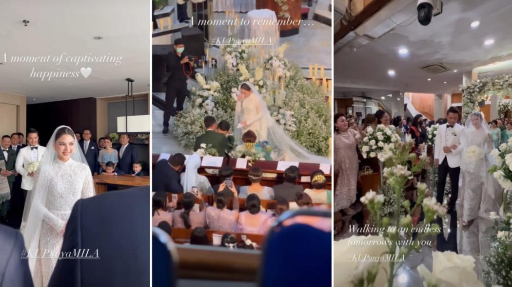 Intip Potret Cantik Jessica Mila sebelum Pemberkatan Nikah, Nomor 5 Ditatap Penuh Cinta oleh Suami