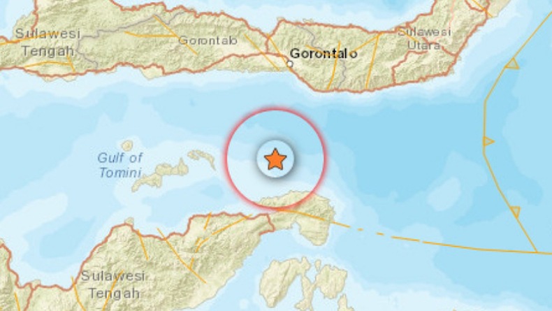 Gempa Bumi Magnitudo 3,2 Guncang Bone Bolango Gorontalo Hari Ini
