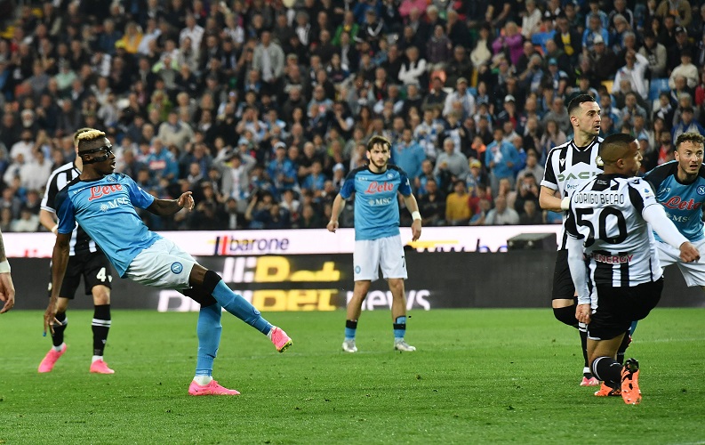 Napoli Juara Liga Italia 2022/2023 meski Main Imbang Lawan Udinese