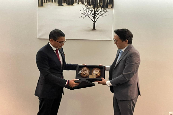 Buka Peluang Usaha, Sandiaga Uno Temui Bos Perusahaan Hiburan Terbesar di Korsel