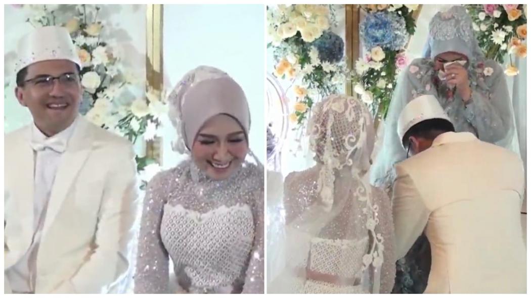 Intip Momen Pernikahan Sahrul Gunawan dan Dine Mutiara, Dihadiri Hengky Kurniawan hingga Paramitha Rusady