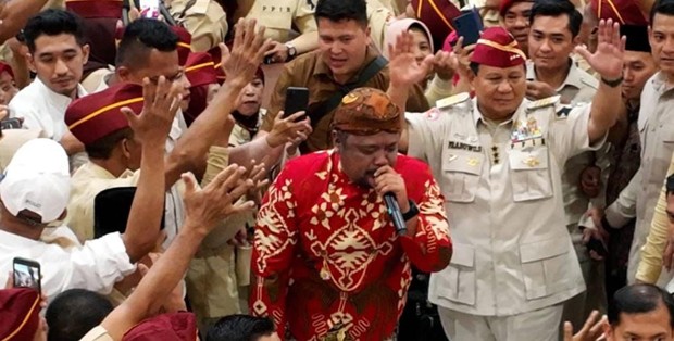 Abah Lala Pencipta ‘Ojo Dibandingke’ Nyanyi untuk Prabowo: Kok Dibanding-Bandingke, Yo Mesti Menang