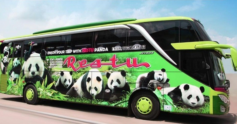 Deretan PO Bus Bergambar Hewan, Ada yang Gunakan Panda untuk Ubah Image