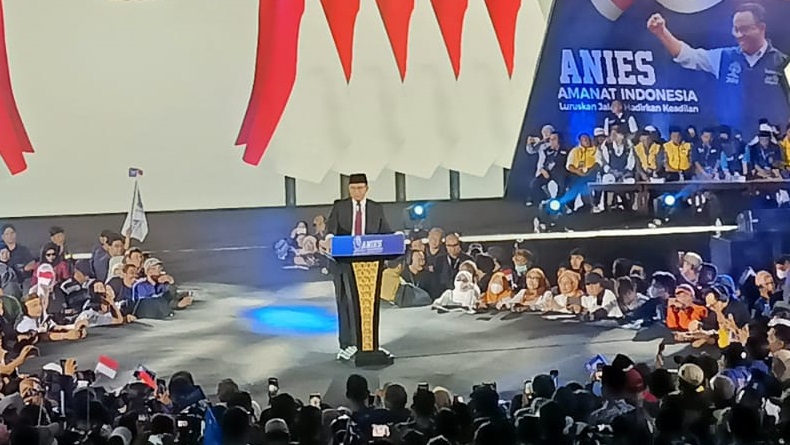 Pidato Politik, Anies Tegaskan Ingin Hadirkan Keadilan Sosial bagi Seluruh Rakyat Indonesia