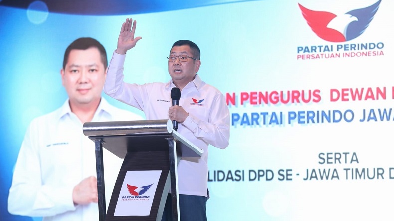 Partai Perindo Terus Lakukan Penguatan Mesin Partai 