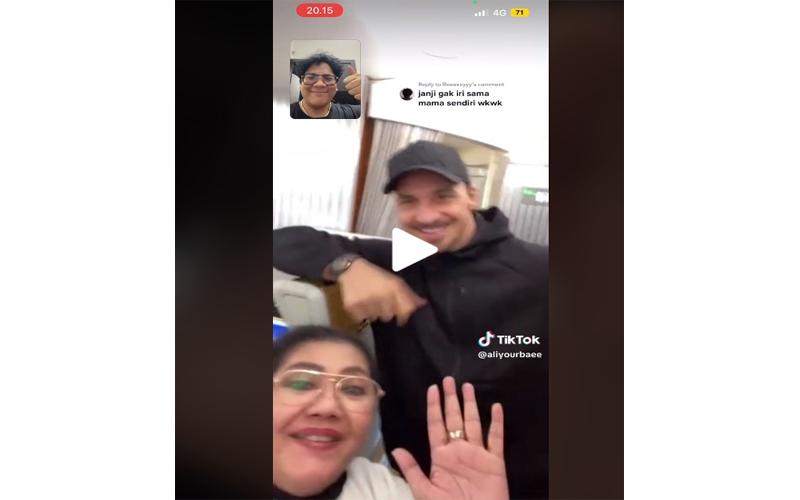 Viral Zlatan Ibrahimovic Takluk dengan Emak-emak Indonesia, Tak Menolak Diajak Video Call