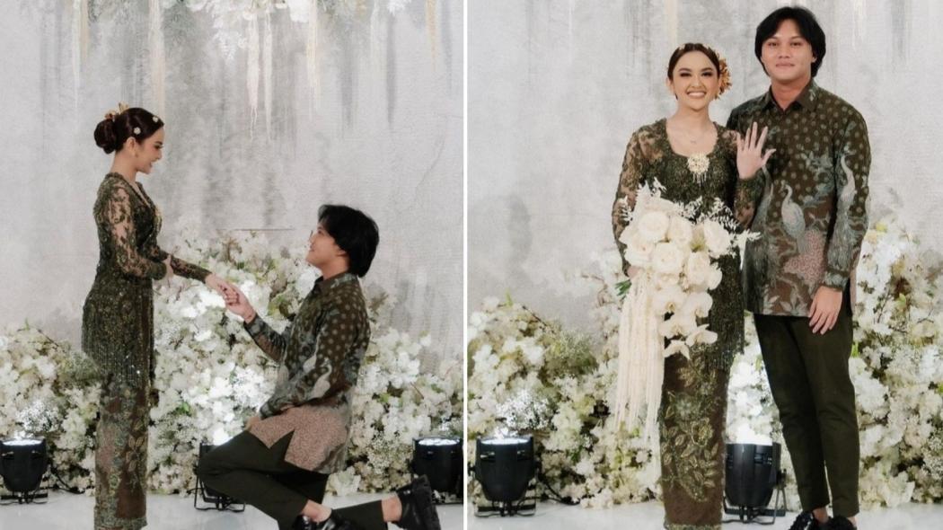 Kabar Bahagia Rizky Febian dan Mahalini Tunangan, Prosesi Lamarannya Tertutup 