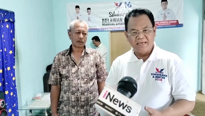 Bacaleg DPR dari Partai Perindo Abdul Kholiq Ajak Warga Bandung jadi Pemilih Aktif