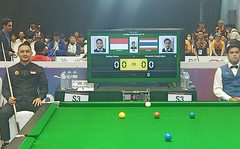 Biliar SEA Games 2023: Gebby Tersingkir di 16 Besar, Ini 2 Ilmu yang Bisa Dipetik