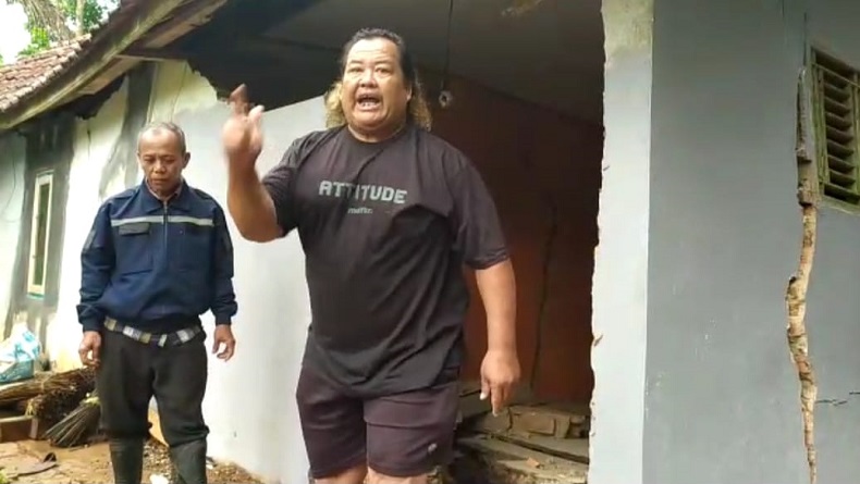 Viral Video Kades Saguling Ciamis Ngamuk gegara Korban Bencana Tak Dapat Bantuan