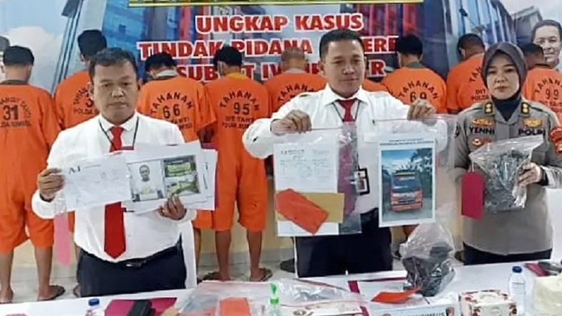 Polisi Bongkar Tambang Ilegal di OKU, 120 Ton Batu Bara Disita