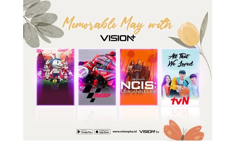 Vision+ Bikin Banyak Kejutan di Bulan Mei, Ada MotoGP hingga SEA Games 2023