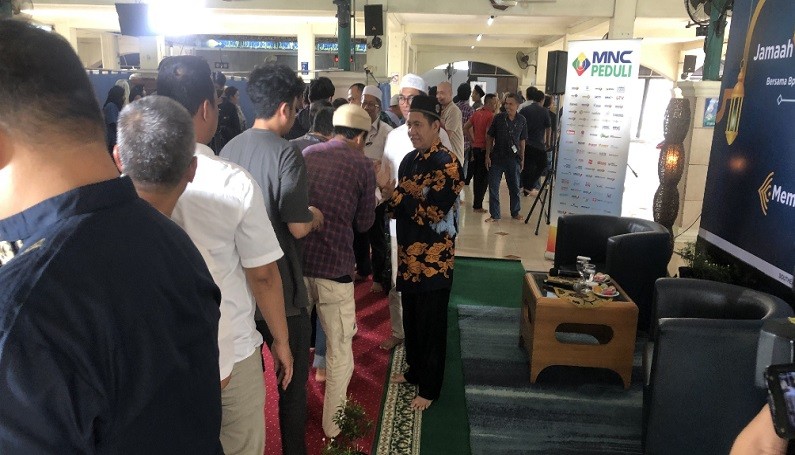 MNC Peduli Gelar Kajian Bertajuk Menjadi Pribadi Lebih Baik, Jamaah Masjid Raudhatul Jannah Antusias 