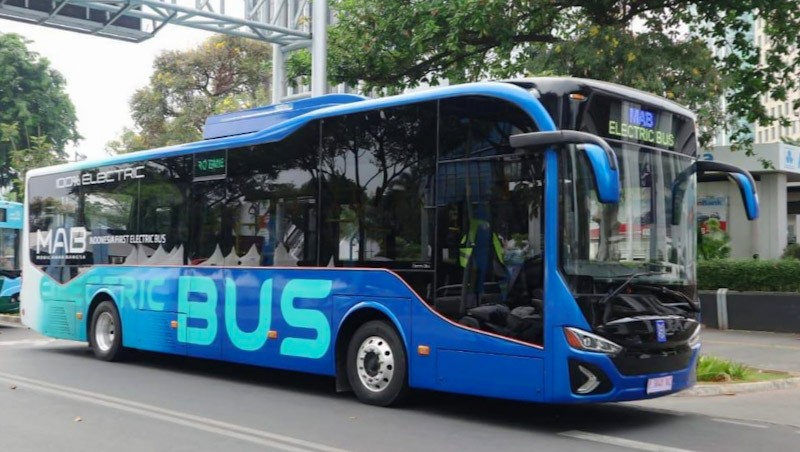 Distribusikan 40 Unit Bus Listrik, MAB Optimistis Kendaraan Listrik Komersial di Indonesia Tumbuh