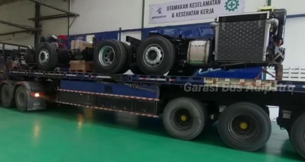 PO Rosalia Indah Kirim 4 Unit Sasis Scania K410iB ke Adiputro, Tambah Armada Bus Double Decker?