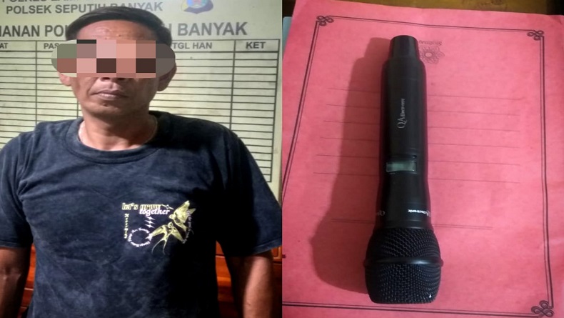 Duh Gegara Curi Mikrofon di Lokasi Hajatan, Warga Lampung Tengah Terancam 5 Tahun Penjara