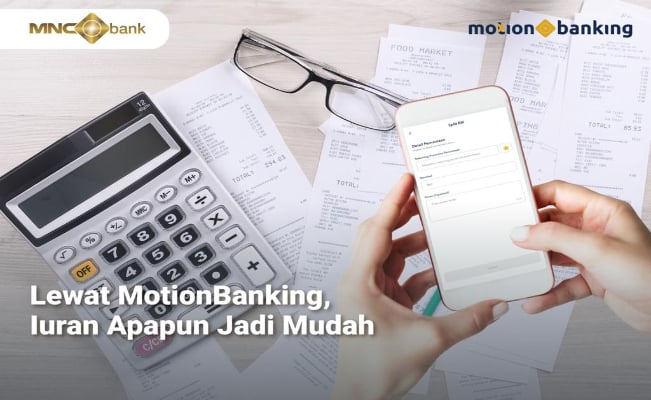 Lewat MotionBanking, Iuran Apapun Jadi Mudah