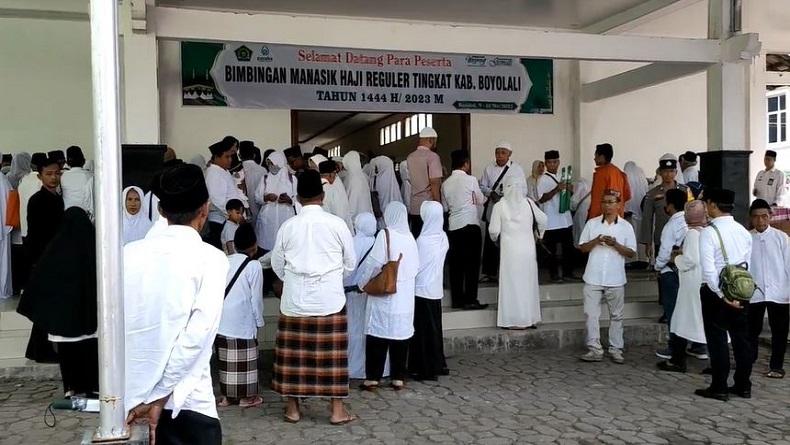 Ratusan Jemaah Ikuti Manasik Haji yang Digelar Kemenag Boyolali
