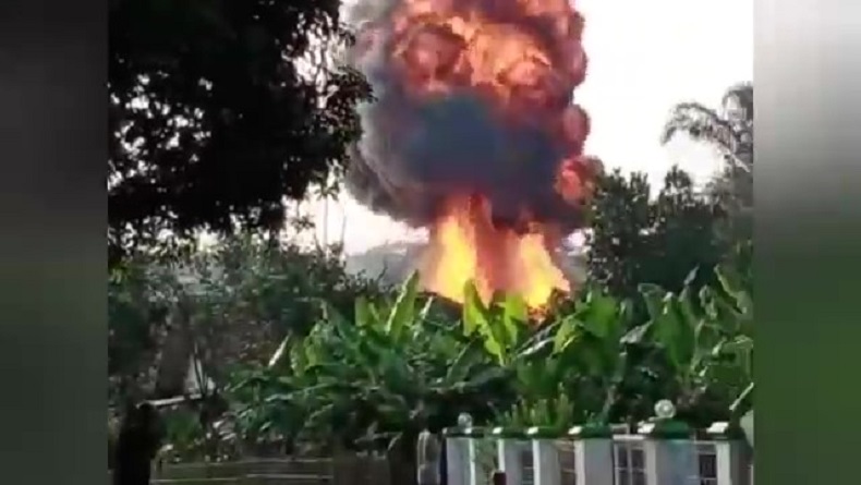 Oplos Elpiji, Pangkalan Gas di Pusakanagara Subang Meledak 5 Luka-luka