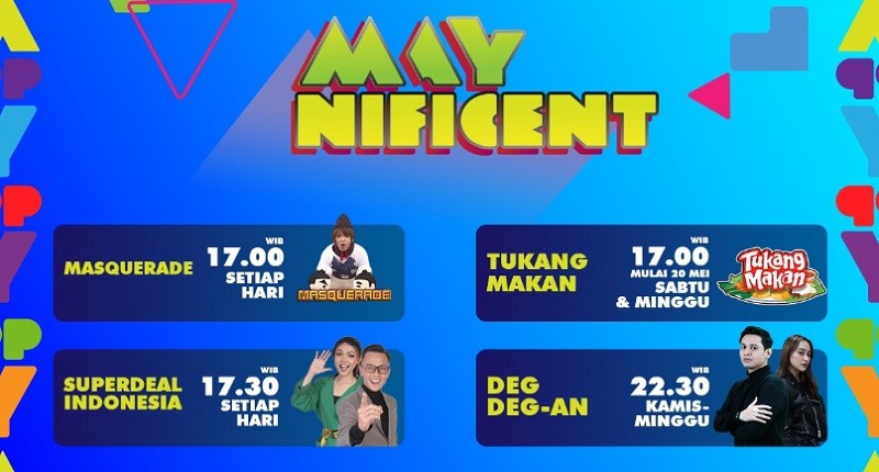 Mei Makin Maynifecent! GTV Tayangkan Game Show asal Jepang dan Program Kuliner yang Gak Boleh Diskip!
