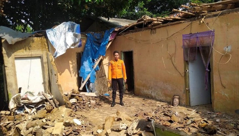 2 Rumah di Kota Bogor Ambruk, 9 Orang Mengungsi