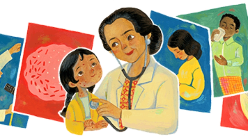 Dokter Julie Sulianti Saroso Muncul di Google Doodle Hari Ini
