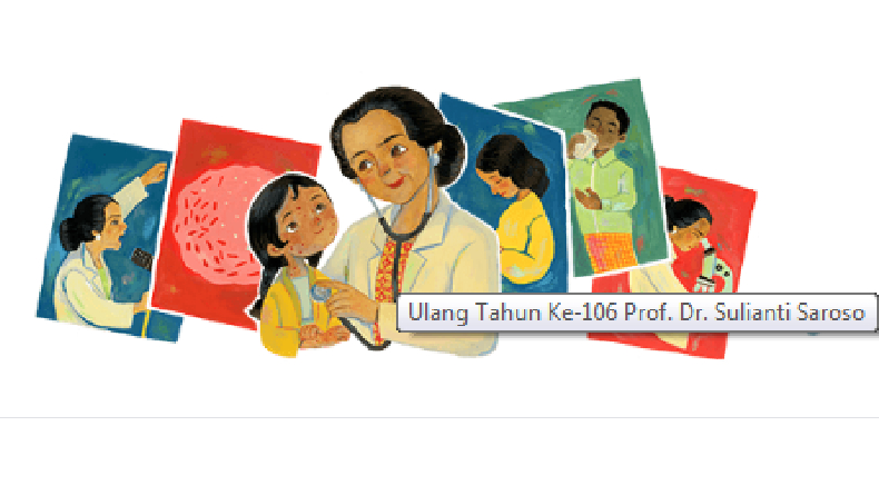 Siapakah Prof Dr Sulianti Saroso yang Jadi Doodle Google Hari Ini?  Salah Satu Pakar Kesehatan Indonesia
