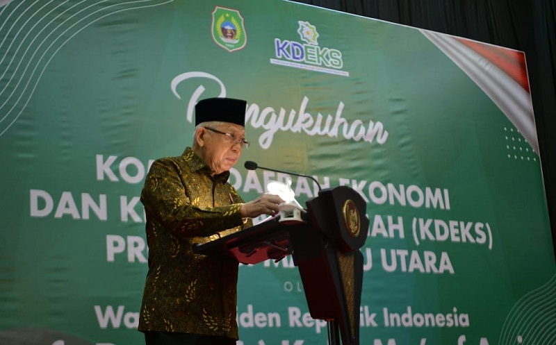 Wapres Ma'ruf Amin Dorong Maluku Utara Kembali Jadi Pusat Rempah Dunia