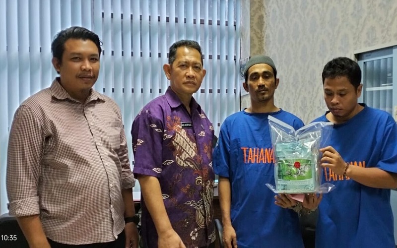 BNN Sumsel Gagalkan Pengiriman Sabu dalam Jumlah Besar, 2 Kurir Ditangkap 