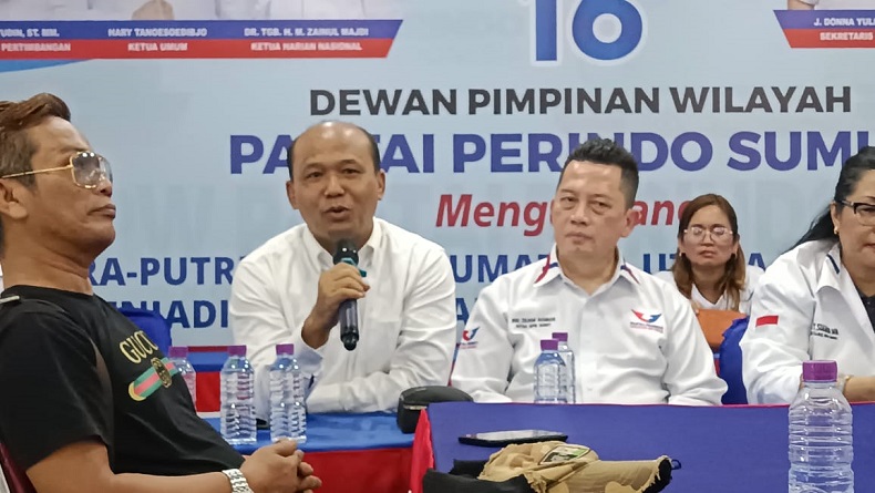 Mantan Ketua DPP PKP Sumut Juliski Simorangkir Resmi Gabung Partai Perindo