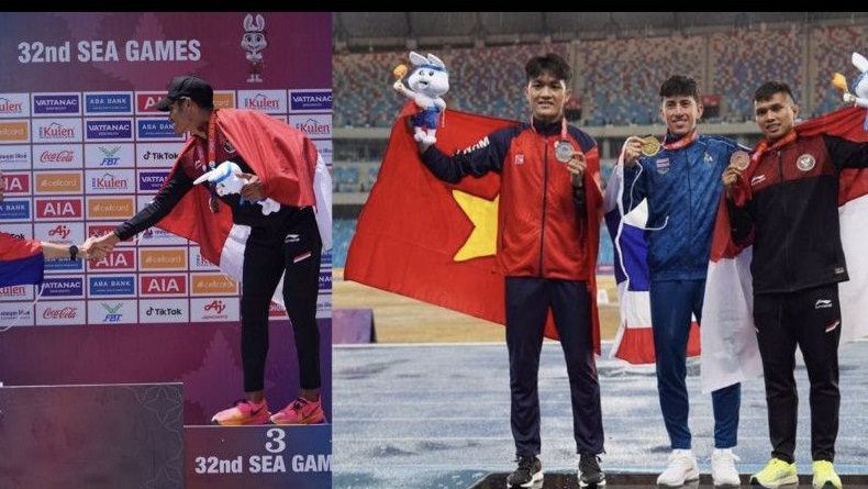 KSAL Laksamana Ali Puji 2 Prajurit TNI AL yang Sumbang Medali di SEA Games 2023