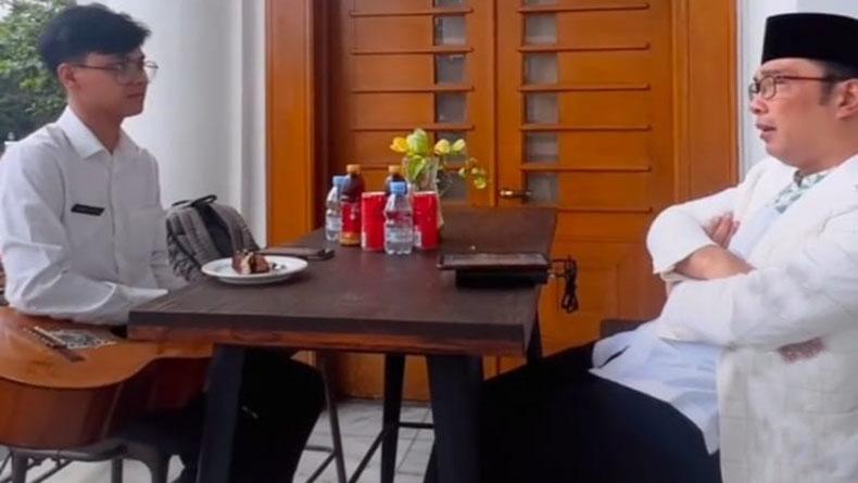 5 Berita Terpopuler : Ridwan Kamil Bertemu Husein Guru ASN hingga Tanggapan Bupati Pangandaran 