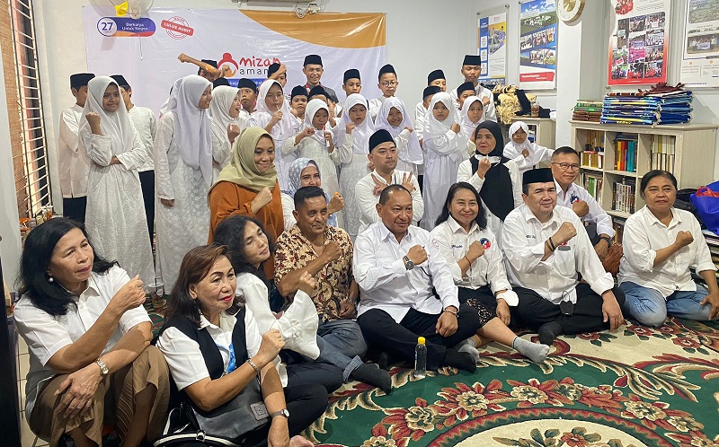Serahkan Santunan ke Panti Mizan Amanah, RPA Partai Perindo: Wujud Nyata Sentuh Anak-Anak Indonesia